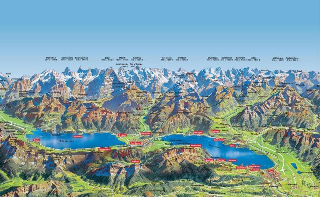 Swiss Mountains Apartments إنترلاكن المظهر الخارجي الصورة